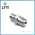 NPT -slang passende prijs Ningbo Hydraulische montageadapter